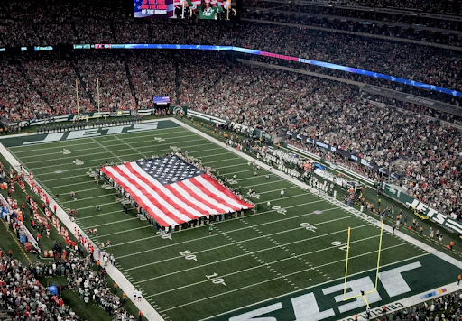 .American-flag-held-in-stadium